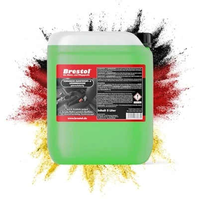 Imagen de BRESTOL® limpiador de plástico y cuero para pistolas limpieza, 5 litros, listo usar goma todos los tipos liso superficies engomadas
