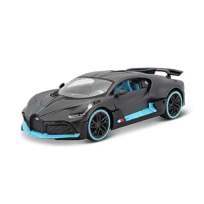 Imagen de Maisto Bugatti Divo en Color Gris Oscuro Escala 1/24 31526BK, 31526 00000002