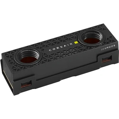 Imagen de Corsair MP600 PRO XT 4TB Hydro X Edition Gen4 PCIe x4 NVMe M.2 SSD (Velocidades de Lectura Secuencial hasta 7.100 MB/s y Escritura 6.800 MB/s, Bloque agua Series XM2) Negro