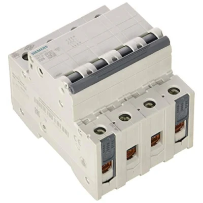 Imagen de Siemens 5sl6 Automático magnetotérmico 400v 6ka 3+neutro polos c 25a
