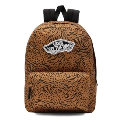 Imagen de Vans Realm Mochila, Mujer, Talla: One Size, Golden brown black