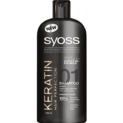 Imagen de Syoss Champú profesional de queratina cabello perfección 750 ml