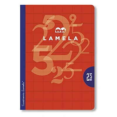 Imagen de Paquete 10 Libretas Lamela A4 C 2,5 50 Hojas
