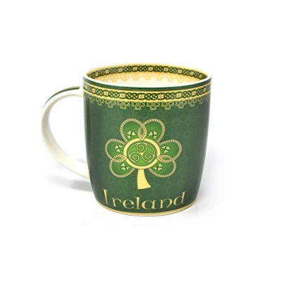 Imagen de Ireland Mug Shamrock Spiral by Carrolls Irish Gifts
