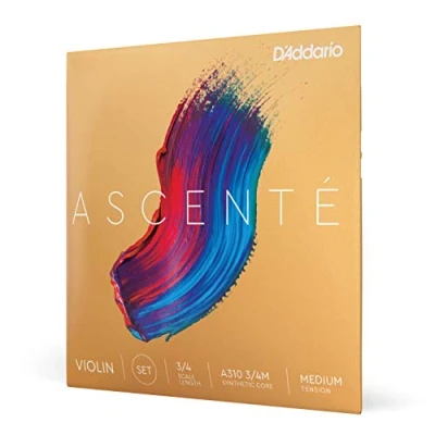 Imagen de D&#039;Addario A310 3/4M Medium Tension Ascenté Violin String Set, 3/4 Scale