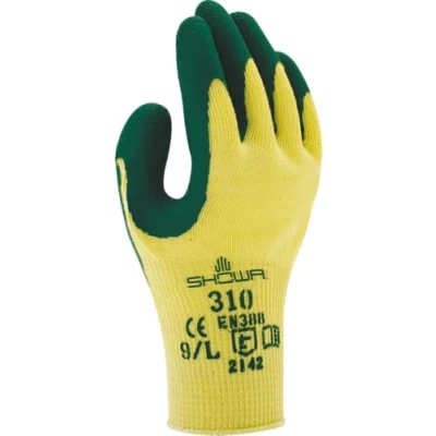 Imagen de SHOWA 14905 L/9 Guantes de protección negro/gris Algodón, Poliéster