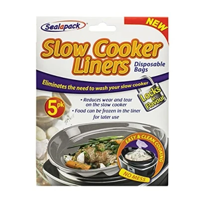 Imagen de sealapack Slow Cooker Discos para Cocina Redonda y Ovalada (5 Unidades), Universal