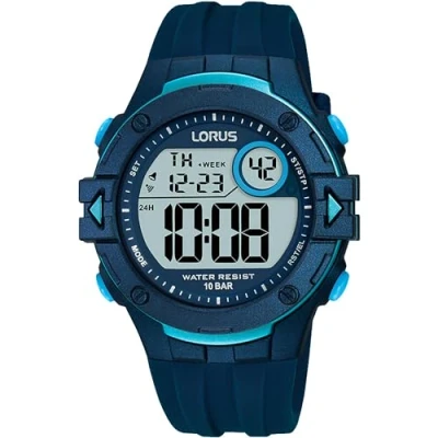 Imagen de Lorus Reloj Digital para Hombres de Cuarzo con Correa en Silicona R2325PX9