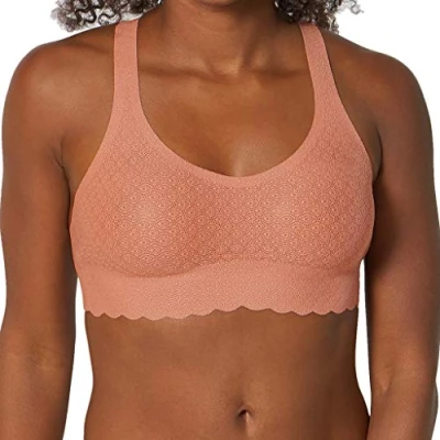 Imagen de Sloggi Sujetador de encaje Zero Feel para mujer, Indian Summer, XS