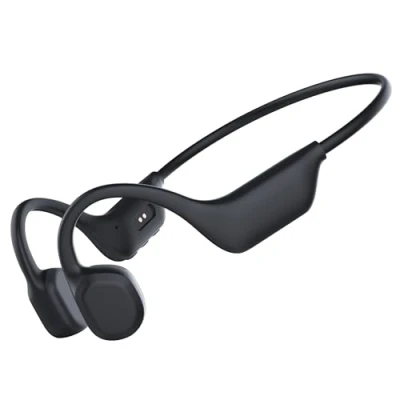 Imagen de Auriculares Inalámbricos Deportivos Ksix Astro 2 Negro, Conducción Ósea, Autonomía 7 H, Botones Silicona, Asistentes De Voz