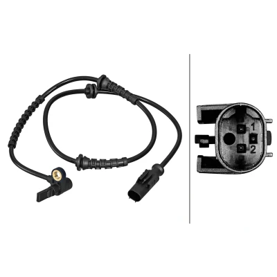 Imagen de HELLA 6PU 358 217 241 Sensor de ABS Hall 2 775 OPEL: Corsa D Hatchback, Adam, E FIAT: Grande Punto Evo Hatchback