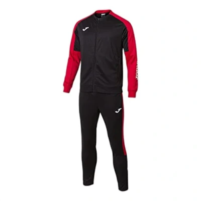 Imagen de Joma Eco Championship Chándal, Hombre, Negro/Rojo, M