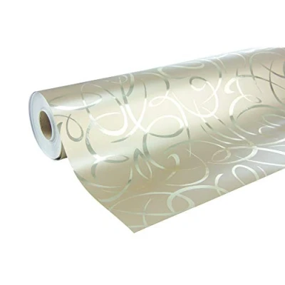 Imagen de Clairefontaine 211892C Un rollo de papel regalo 50mx70 cm 80g, dorados