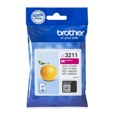 Imagen de MFC J895DW Brother LC 3211M cartucho de tinta magenta