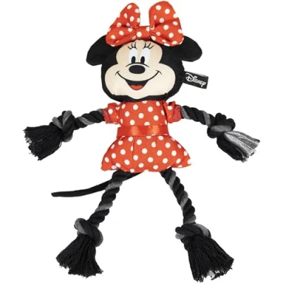 Imagen de Cerdá For Fan Pets Cuerda Dental Peluche de Minnie Mouse Licencia Oficial Disney, Multicolor