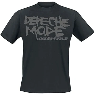 Imagen de Depeche Mode People Are Hombre Camiseta Negro XL, 100% algodón, Regular