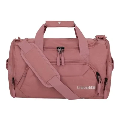 Imagen de travelite Bolsa de Viaje Talla S, Equipaje Mano, Serie Kick Off: práctica pequeña para Vacaciones y Deportes, 40 cm, 23 litros, Rosa, S (40 cm/23 litros)