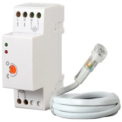 Imagen de Maclean MCE83 Sensor Interruptor crepuscular IP 65 Montaje en Carril DIN