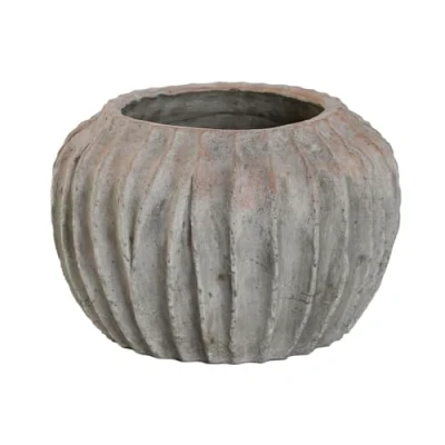 Imagen de Home ESPRIT Macetero Gris Cemento 33 x 21 cm
