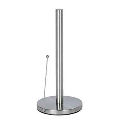 Imagen de WENKO Portarrollos de Papel Cocina Clayton Acero INOX Plata Mate