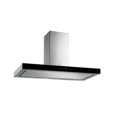 Imagen de Teka DPL 1185 Campana de Isla 110 cm, Aspiración Perimetral Contour, Mandos Touch Control, Motor Doble Turbina EcoPower, 3 Velocidades + Intensiva, 4 Lámparas LED, Color Acero Inoxidable