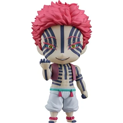 Imagen de GOOD SMILE COMPANY Akaza Fig. 10 cm kimetsu no Yaiba nendoroid