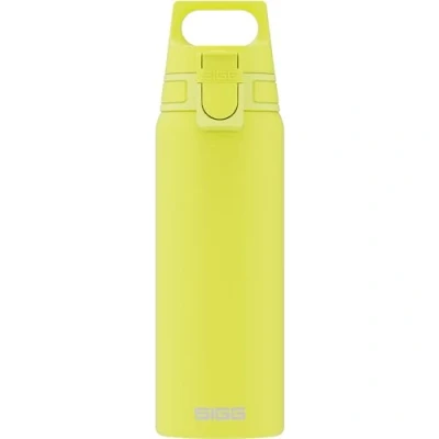Imagen de SIGG Shield ONE Ultra Lemon botella reutilizable (0.75 L), hermética sin sustancias nocivas, de acero inoxidable duradera con cierre Top
