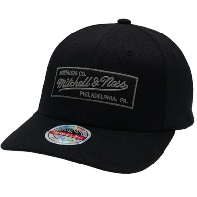 Imagen de Mitchell &amp; Ness Box Logo Classic Red Snapback, Negro , Talla única