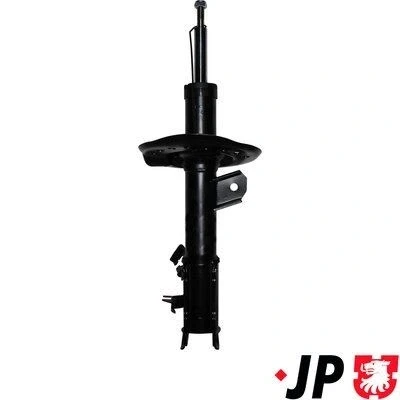Imagen de JP GROUP 4042101770 amortiguador Eje delantero, izquierda Presión de gas Bitubular Columna Espiga arriba NISSAN: Qashqai / Qashqai+2 I