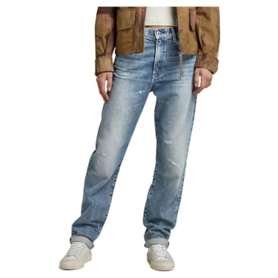 Imagen de G STAR RAW Jeans Virjinya Slim para Mujer, Azul (Sun Faded Ice Fog Destroyed D21078 B767 C275), 29W / 30L