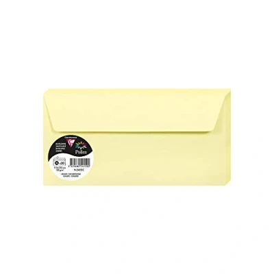 Imagen de Clairefontaine 50078 C Pack de 20 sobres Pollen 140 x mm, color amarillo 110 220 mm