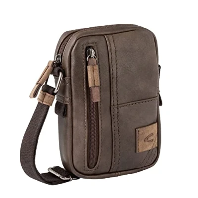 Imagen de camel active Laos Funda para Hombre, 004066, Negro, 13x3x19