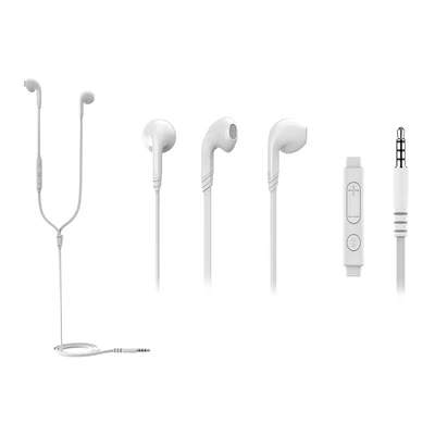 Imagen de Auriculares Botón Edenwood Edsim01 C/micrófono Blanco