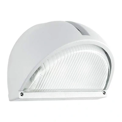 Imagen de Eglo ONJA Outdoor wall lighting E27 60W Blanco, iluminación al aire libre, lighting, Aluminio, Vidrio, IP44, Patio, Blanco