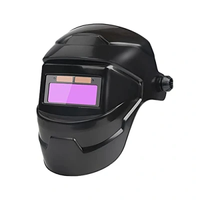 Imagen de Casco de Soldadura Solar, Capucha con Oscurecimiento Automático LED Rango Sombra Amplia Ajustable 4/9 13 para Mig/Tig/Arc/soldadura por arco/WElder MAsk/corte plasma