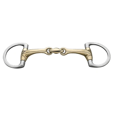 Imagen de Sprenger dynamic RS double jointed Eggbutt pony bit 14mm