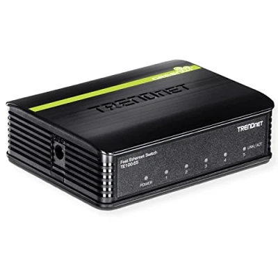 Imagen de TRENDnet TE100 S5 Switch GREENnet de 5 Puertos a 10/100 Mbps