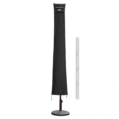 Imagen de Sekey Carcasa para diámetro 400 cm sombrilla, Dos Cubiertas 100% poliéster, Negro