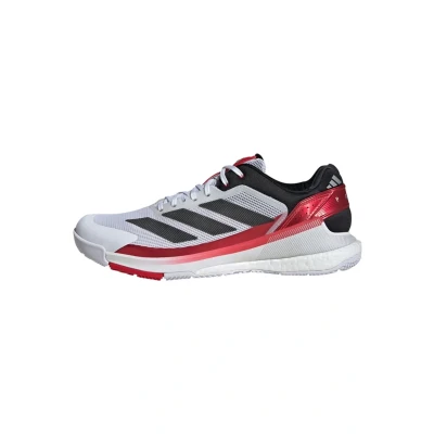 Imagen de adidas Crazyquick Boost Padel Shoes, Zapatos Hombre, FTWR White Core Black Lucid Red, 37.5 EU