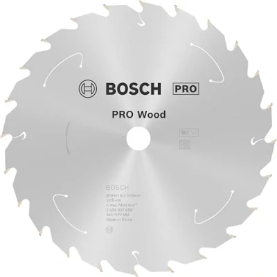 Imagen de Bosch Professional Disco de sierra circular Standard for Wood (madera, 184 x 16 1,6 mm, 24 dientes, accesorio sin cable)