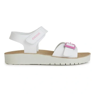 Imagen de Geox J Sandal Costarei Gi, Sandalia, Blanco, 34 EU