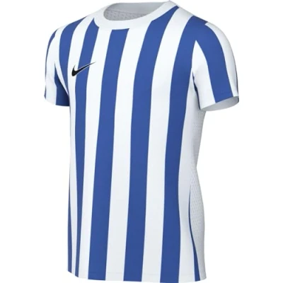 Imagen de Nike Unisex Niños Camiseta y Nk Df Strp Dvsn IV Jsy Ss, Blanco, Azul Real Negro, CW3819 102, XL