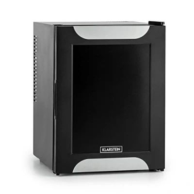 Imagen de KLARSTEIN Nevera Pequeña para Habitación, Mini Comida, Bebidas, Cerveza, Cosméticos, Frigirificos Pequeños, Neveras Pequeñas 33L con Luz, Estantes Ajustables Casa y Oficina, Bajo Consumo