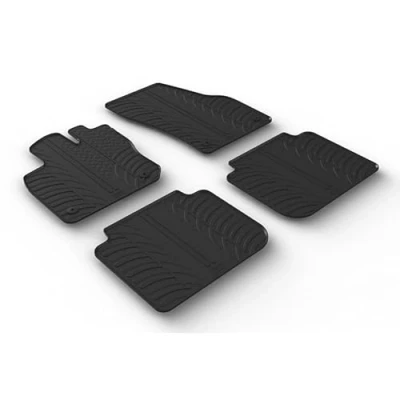 Imagen de Gledring Alfombrillas de Goma Compatible con Skoda Kodiaq II (PS7) 2024 (Perfil T 4 Partes + Clips Montaje)