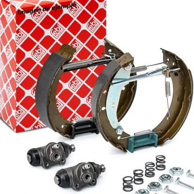 Imagen de FEBI BILSTEIN 38618 Kit frenos, disco de tambor Eje trasero con cilindro freno rueda, accesorios, material montaje añadido