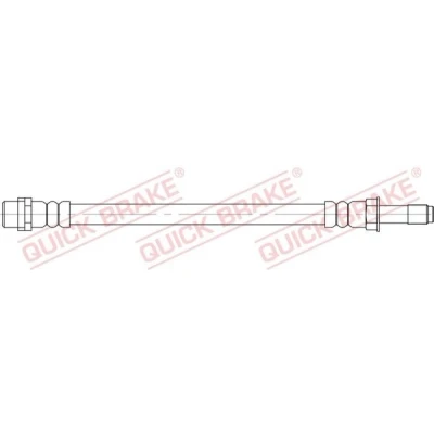Imagen de QUICK BRAKE 37.046 Latiguillos de Freno 388 M10x1 MERCEDES BENZ: Sprinter 3 T Furgón, 3.5 Bus
