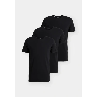 Imagen de Selected Homme Slhroland Oneck TEE 3 PACK Camiseta básica, Hombre, Talla: Small, Black