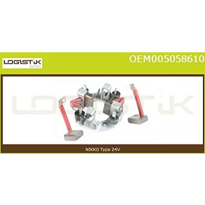 Imagen de CASCO CBH50610GS Soporte, escobillas de carbón
