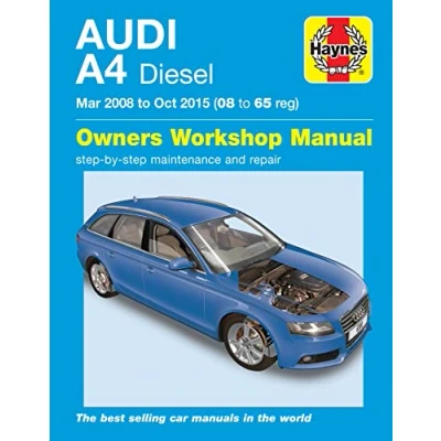 Imagen de Audi A4 Diesel (Mar 08 Oct 15) Haynes Repair Manual to 65