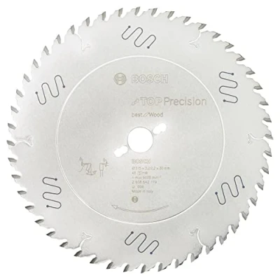 Imagen de Bosch 2 608 642 119 Hoja de sierra circular Top Precision Best for Wood 315 x 30 3,2 mm, 48 (pack 1)